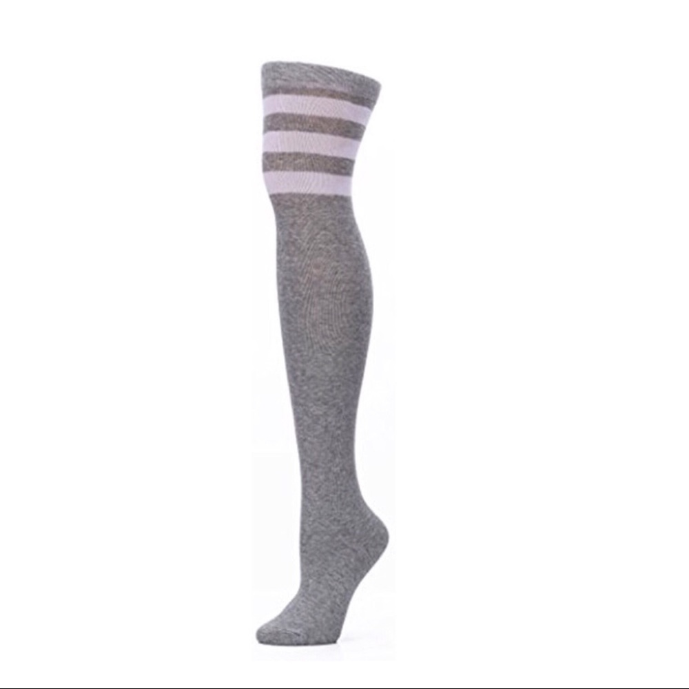 Knee high boot socks. Grey🎈BOGO 🎈